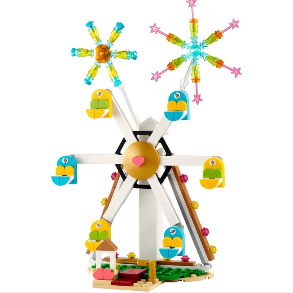 LEGO Celebration: Ferris Wheel with Fireworks, 8+,| #40758, 230 pieces - NWT
